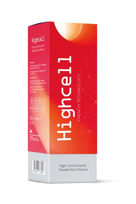 HighCell PRP product packaging