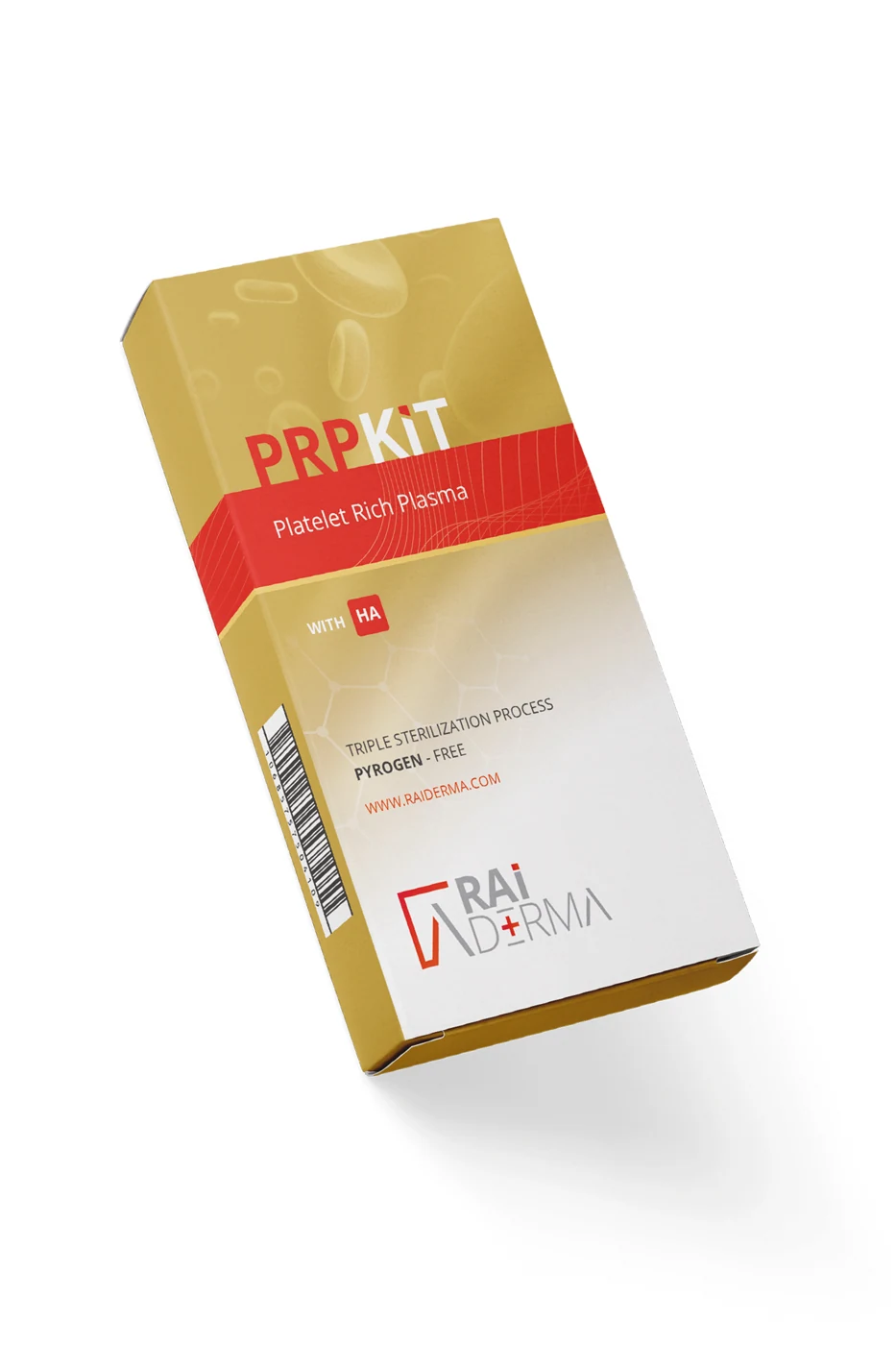 PRP with HA product packaging